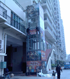 中影ＵＬ户外单孔透安装