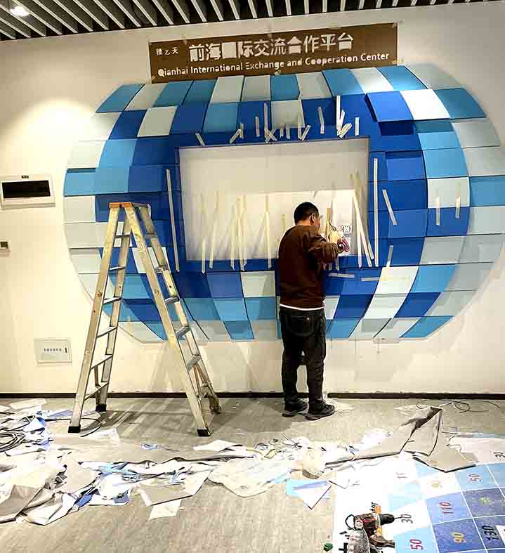 室内标识施工